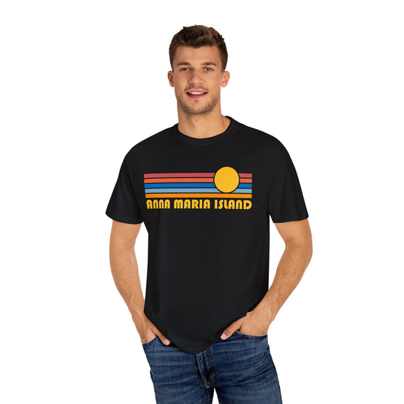 Anna Maria Island, Florida Graphic Tee, Comfort Colors Retro Unisex Anna Maria Island T shirt