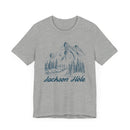 Jackson Hole, Wyoming Graphic Tee - Mountain Illustration Jackson Hole T Shirt-20