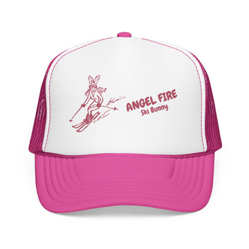 Angel Fire, New Mexico Ski Bunny Foam Trucker Hat