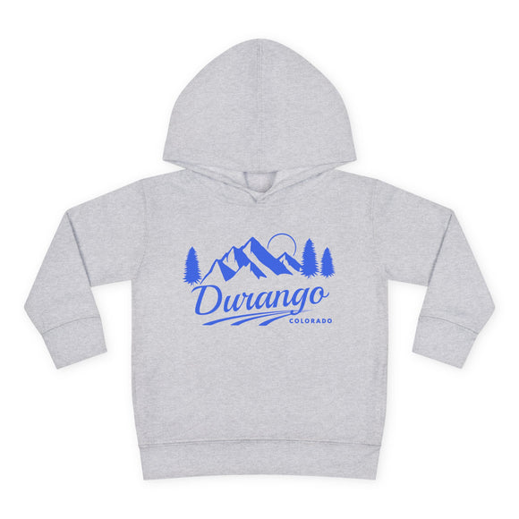 Durango, Colorado Toddler Hoodie - Unisex Mountain Durango Pullover Sweatshirt, Kids Hooded Jumper, Colorado Souvenir