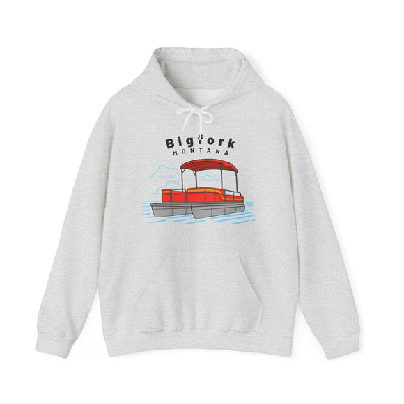 Bigfork, Montana Hoodie - Unisex Ski Lift Bigfork