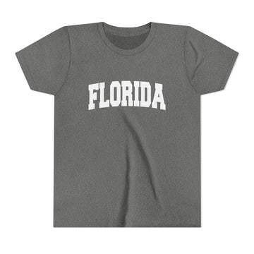 Florida Youth Graphic Tee - Kids T Shirt - Varsity Arch