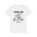 Angel Fire, New Mexico Yeti Snowboard Youth Tee - Kids Skiing Shirt-2