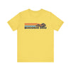 Wisconsin Dells T Shirt - Retro Jetski PWC Graphic Wisconsin Dells Tee