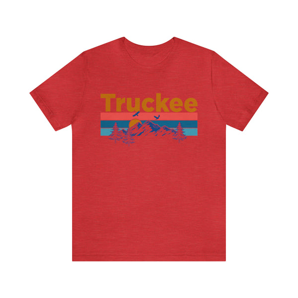 Truckee, California Shirt - Mountain Sunset Unisex Truckee T-Shirt