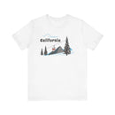 California T-Shirt - Retro Ski Mountain Gondola Unisex California Shirt-5