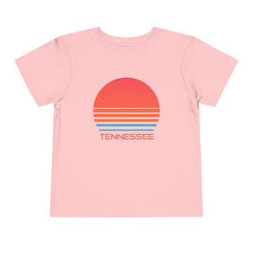 Buy pink Tennessee Toddler T-Shirt - Retro 80s Unisex Toddler Tennessee Shirt