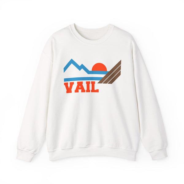Vail, Colorado Sweatshirt - Mountain Vail Crewneck Sweatshirt