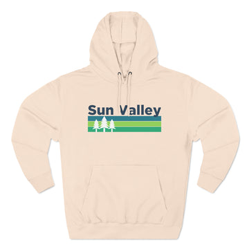 Buy pale-pink Premium Sun Valley, Idaho Hoodie - Retro Unisex Sun Valley Sweatshirt