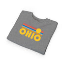 Ohio Toddler Sweatshirt - Retro Sun Ohio Toddler Crewneck Sweatshirt-8
