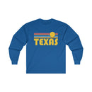 Texas Long Sleeve Shirt - Retro Unisex Shirt-1