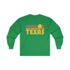 Texas Long Sleeve Shirt - Retro Unisex Shirt
