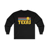 Texas Long Sleeve Shirt - Retro Unisex Shirt