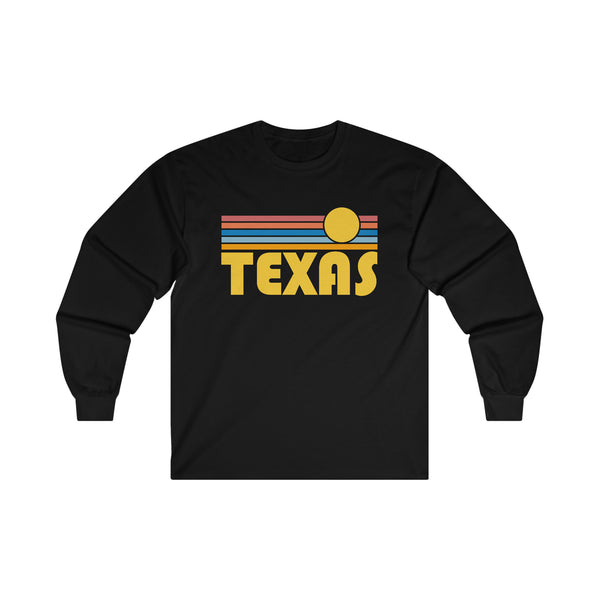 Texas Long Sleeve Shirt - Retro Unisex Shirt