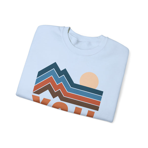 Vail, Colorado Sweatshirt Retro Mountains, Vail Unisex Graphic Crewneck