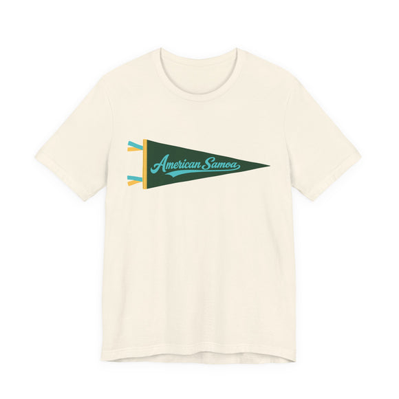 American Samoa National Park Pennant T-Shirt — Vintage Camp Flag Tee