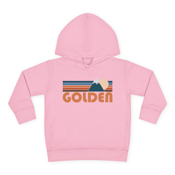 Buy pink Golden, Colorado Toddler Hoodie - Unisex Golden Toddler Sweatshirt