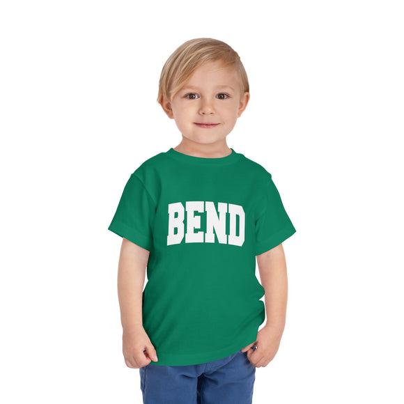 Bend, Oregon Toddler Graphic Tee - Kids Bend Vacation Shirt