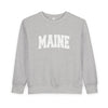 Maine Sweatshirt - Maine Crewneck Sweatshirt
