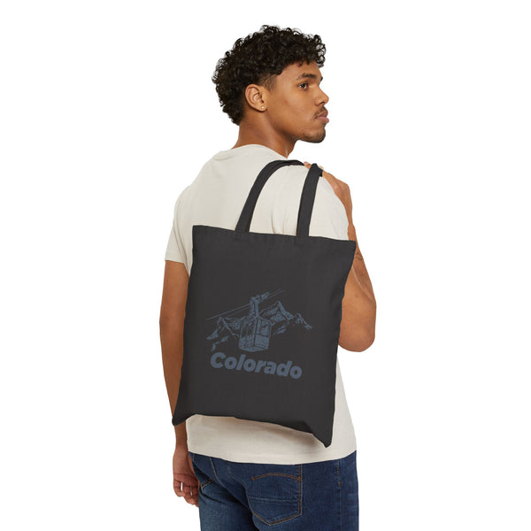Colorado Cotton Canvas Tote Bag - 15