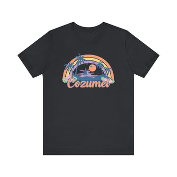 Buy vintage-black Cozumel, Mexico T-Shirt - Retro Beach Unisex Cozumel Shirt