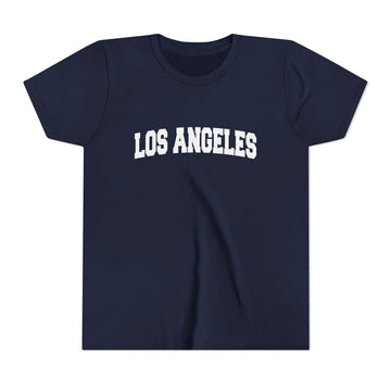 Buy navy Los Angeles, California Youth Graphic Tee - Kids Los Angeles T Shirt