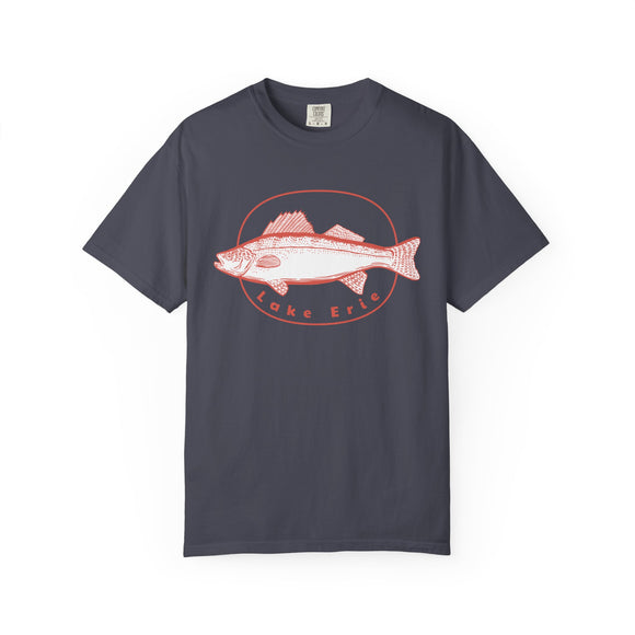 Lake Erie Graphic Tee, Comfort Colors Retro Unisex T shirt