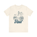 Vail, Colorado Graphic Tee - Mountain Illustration Vail T Shirt-3
