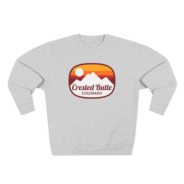 Premium Crested Butte, Colorado Sweatshirt - Retro Unisex Sweatshirt