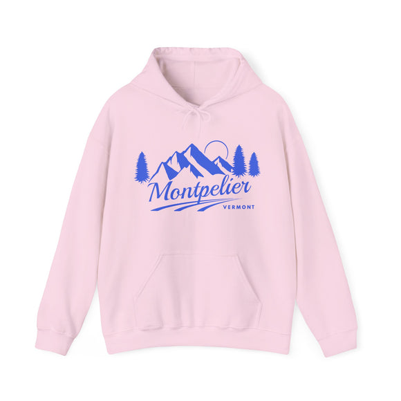 Montpelier, Vermont Hoodie - Unisex Mountain Montpelier Hoodie Sweatshirt