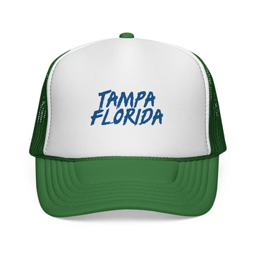 Buy green Tampa Trucker Cap | Florida Hat