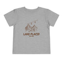 Lake Placid, New York Toddler T-Shirt — Vintage Gondola Ski Mountain Tee-3