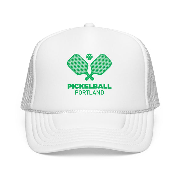 Portland, Oregon Pickleball Trucker Hat - Foam Portland Cap