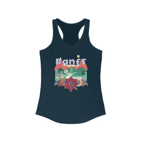 Banff, Canada Women's Racerback Tank Top
