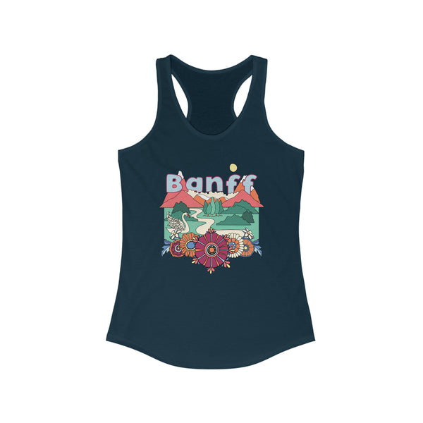 Banff, Canada Women's Racerback Tank Top