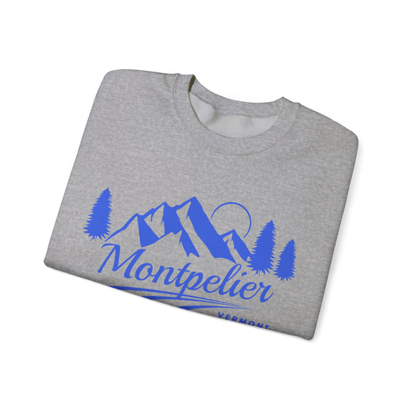 Montpelier, Vermont Sweatshirt - Unisex Mountain Montpelier Sweatshirt