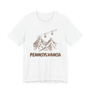 Pennsylvania Mountain T-Shirt — Vintage Gondola Ski Mountain Tee-2