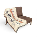 Sandpoint, Idaho Ski Town Throw Blanket | Mountain Woven Blanket-4