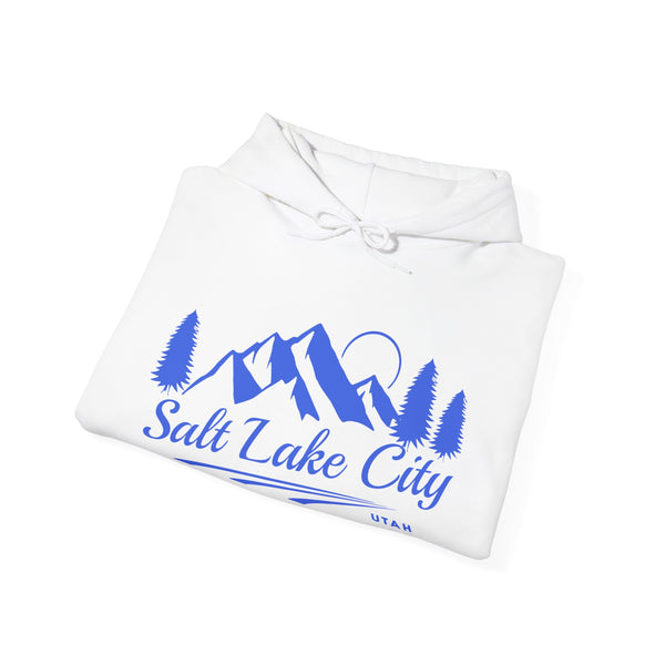 Salt Lake City, Utah Hoodie - Unisex Mountain Salt Lake City Hoodie Sweatshirt