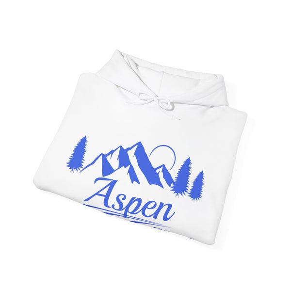 Aspen, Colorado Hoodie - Unisex Mountain Aspen Hoodie Sweatshirt