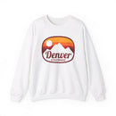 Denver, Colorado Sweatshirt - Unisex Retro Ombre Crewneck Denver Sweatshirt-5