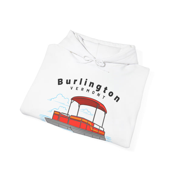 Burlington, Vermont Hoodie - Unisex Ski Lift Burlington