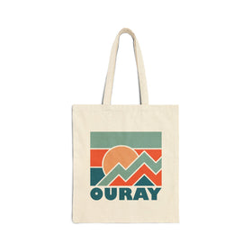 Ouray, Colorado Cotton Canvas Ouray Tote Bag