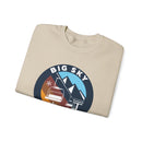Big Sky, Montana Sweatshirt - Ski Lift Big Sky Crewneck Sweatshirt-9