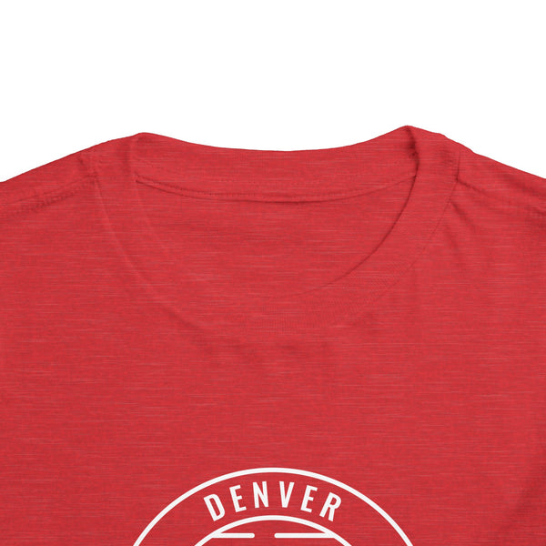 Denver, Colorado Toddler T-Shirt - Retro Mountain Toddler Denver Shirt