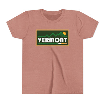 Vermont Youth Graphic Tee - Kids T Shirt - 0