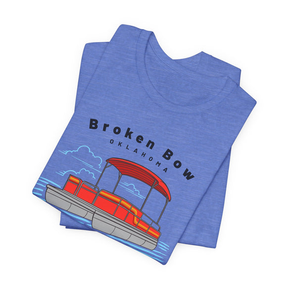 Broken Bow, Oklahoma T Shirt - Pontoon Boat Tee