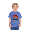 Oregon Toddler T-Shirt - Retro Palm Tree Unisex Toddler Oregon Shirt