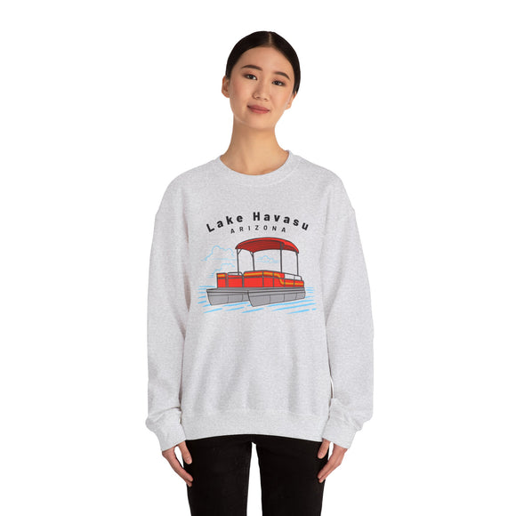 Lake Havasu, Arizona Sweatshirt - Pontoon Boat Sweatshirt