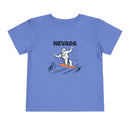 Nevada Yeti Snowboard Toddler Tee-5